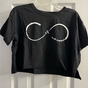 Curves N Combatboots crop tee